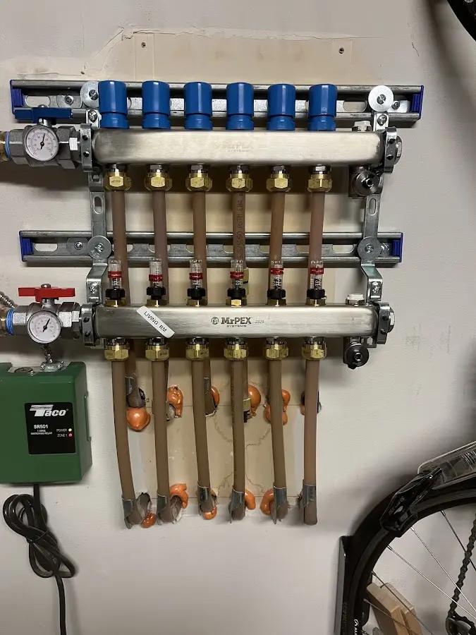 Plumber performing Water Heater Repair at a residential property in Hardeeville